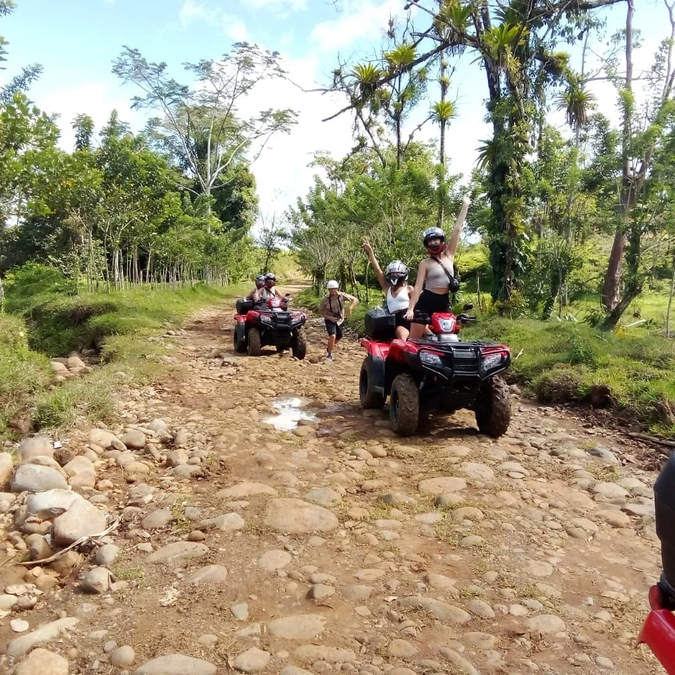 Volcano Tenorio, Rio Celeste, ATV Tour Rural Muddy Pathways