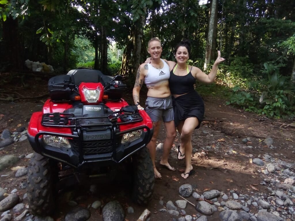 RIO CELESTE ATV TOURS - A Volcano Tenorio Exciting Adventure: Friends Having FUN!